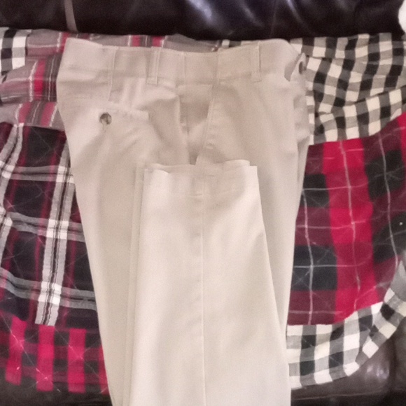 HAGGAR "Life Khaki" Comfort Chino Slim Fit Men's Pants (Size 29/inseam 30) - Picture 3 of 11